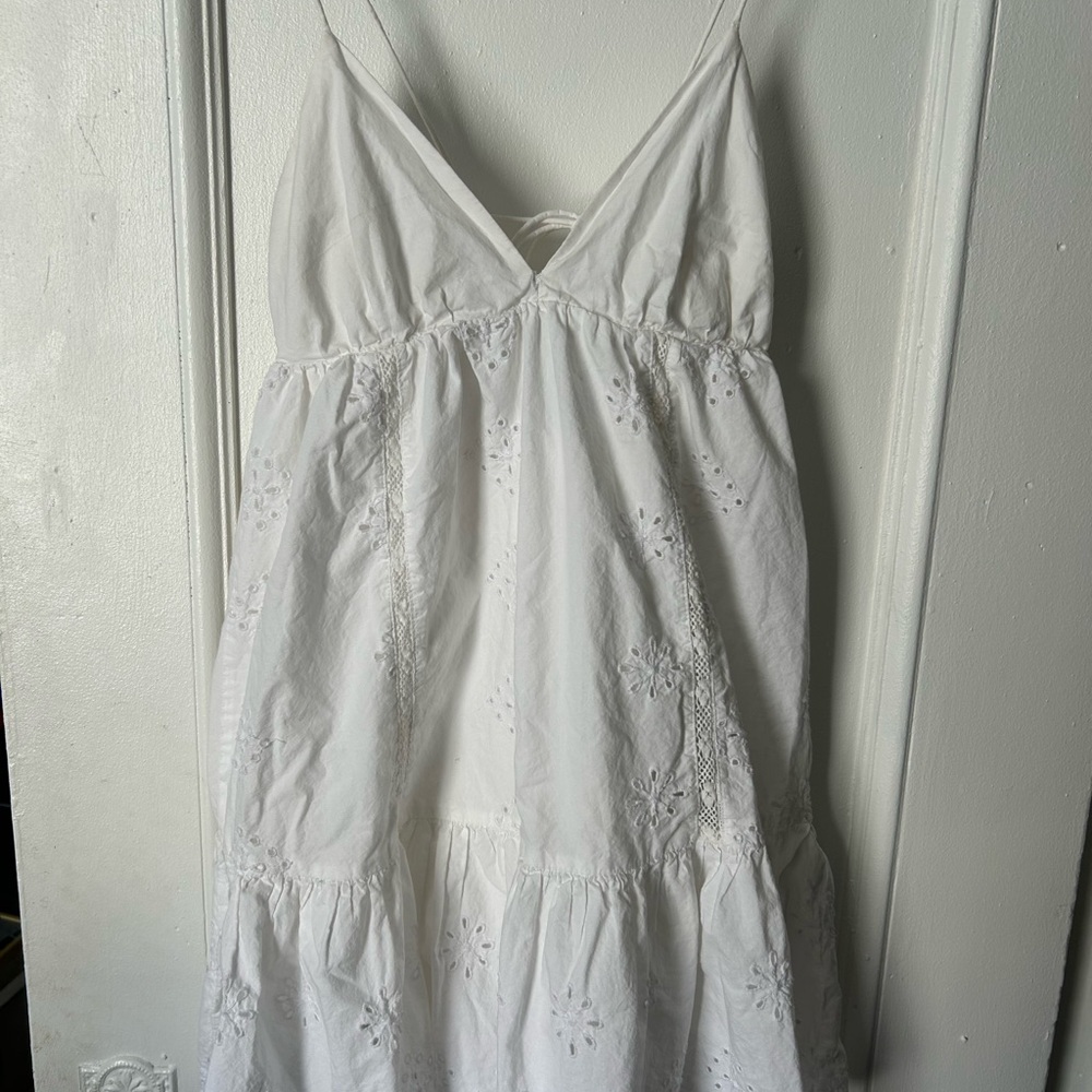 Zara White Mini Dress